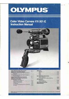 Olympus VX 301 E manual. Camera Instructions.